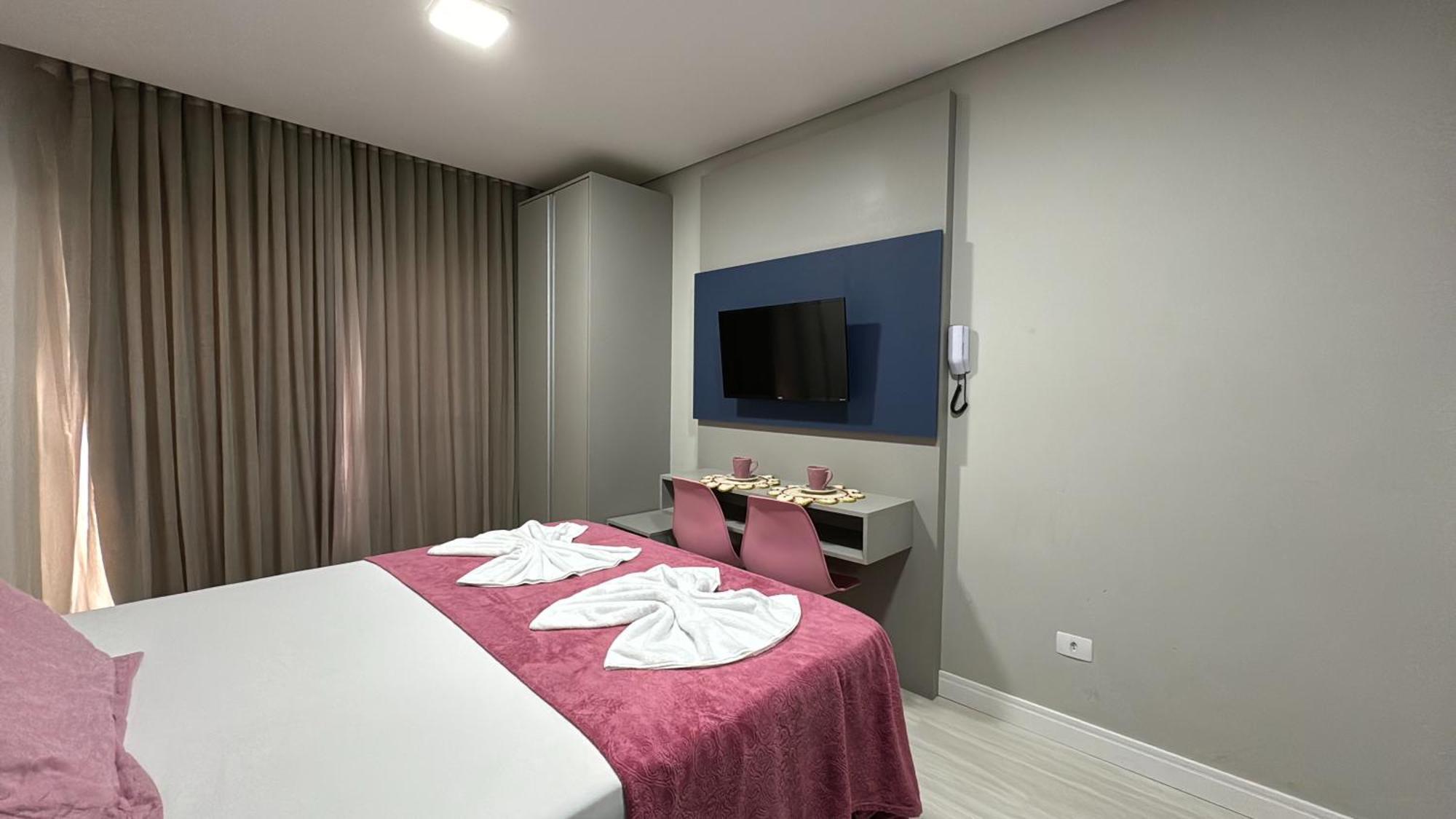14- Studio Decorado Com Otima Localizacao!!! Κουριτίμπα Εξωτερικό φωτογραφία