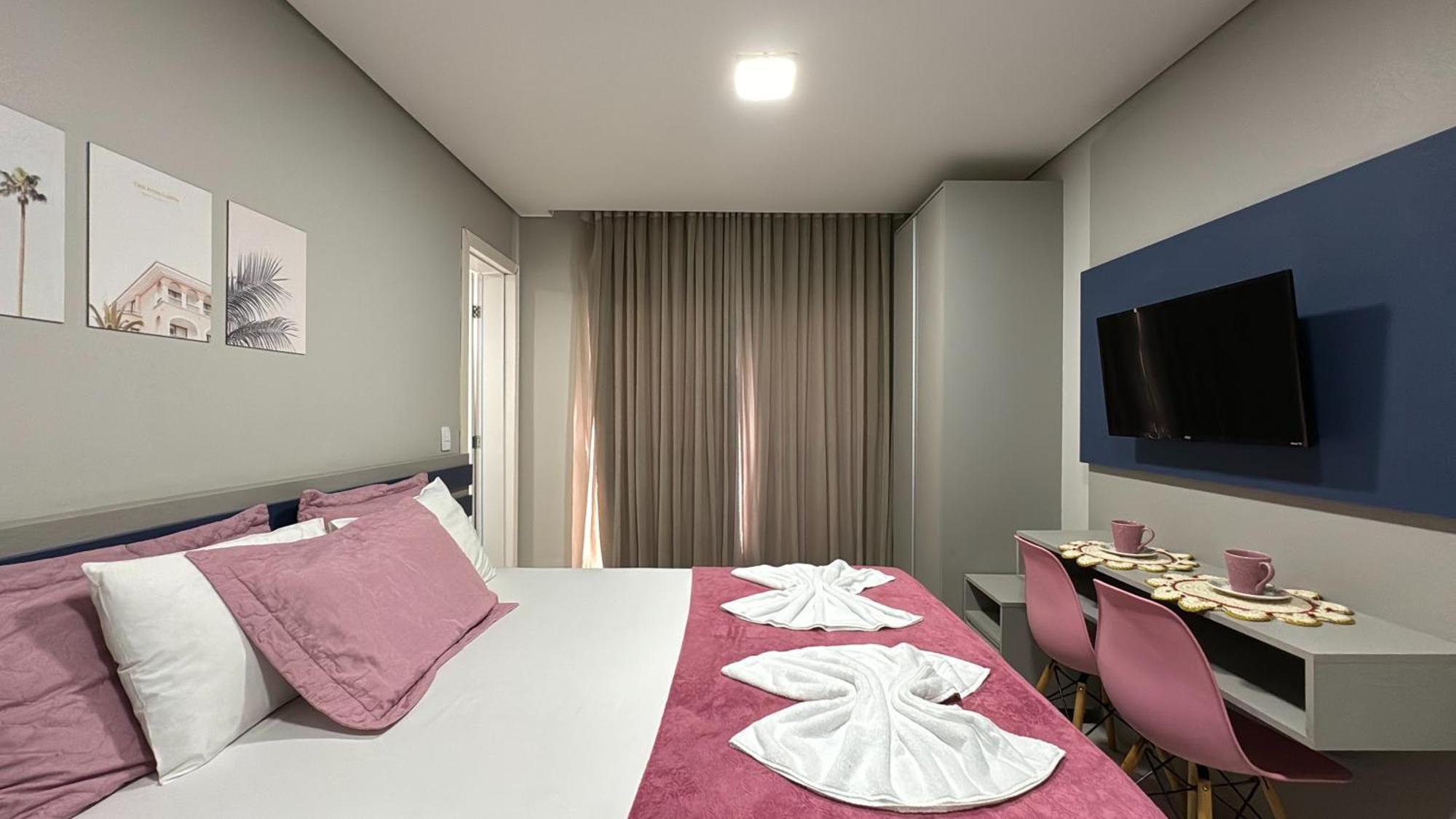 14- Studio Decorado Com Otima Localizacao!!! Κουριτίμπα Εξωτερικό φωτογραφία